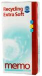 Bazar Bio Servetele Nazale din Hartie Reciclata, 4 Straturi, Albe, Recycling Extra Soft Memo
