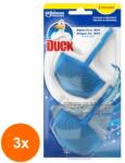 DUCK Set 3 x 2 Odorizante Toaleta 4 in 1 Duck Aqua Blue, 40 g (ROC-3xJW1008966TS)