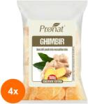 Pronat Foil Pack Set 4 x Ghimbir Pudrat Bucati, 100 g