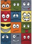 Delta Carpet Covor pentru Copii, 80 x 150 cm, Multicolor, Dreptunghiular, Kolibri Smile 11177 (KOLIBRI-11177-120-0815) Covor