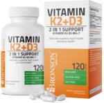 Bronson Laboratories Vitamina K2 90 mcg + Vitamina D3 5000 IU, 120 capsule, Bronson Laboratories
