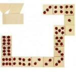 Goki katicás dominó 28 db-os (GK56716)