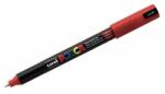 uni Marker Uni PC-1MR Posca 0.7 mm, Varf Fin Metalic, Red, CC15