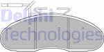 DELPHI LP1105 Set placute frana, frana disc