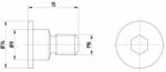 TEXTAR Surub, disc frana TEXTAR TPM0001 (TPM0001)