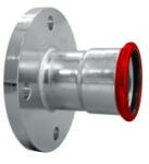 FIXTREND Steel press átmenet fix karimás , 42mm-NA40 PN16 (C52AH)
