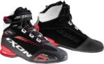  IXON Bull Vízálló Motoros Cipő | Black/Red