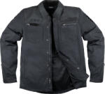 ICON Upstate Canvas National CE motoros kabát | Black