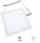 LEDISSIMO RGB-CCT LED panel , 24W , falon kívüli , négyzet , Mi-Light kompatibilis , SMART (413882)