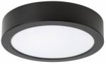 Rábalux Lámpatest , led lámpa , mennyezeti , 24W , fekete , korong , természetes fehér , 5 év garancia , IP44 , Rábalux , SHAUN (2692)