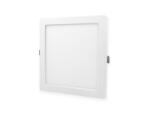GMLedline LED panel , 12W , Ultra Slim , univerzális , EasyFix , négyzet , meleg fehér (246791)