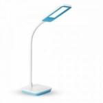 V-TAC LED lámpatest , asztali , 7 Watt , természetes fehér , dimmelhető , fehér-kék (7043)