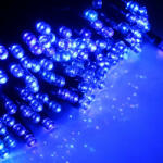LEDvonal Led fényfüzér , kültéri , napelemes , 50 LED , 5 m , kék , IP44 (WFD-7615XF-50B-uk)