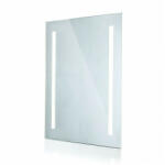 V-TAC Tükör LED világítással , négyzet , 70 x 50 cm , 35W , párásodásmentes , hideg fehér , IP44 (2140451)