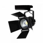 V-TAC Sínes LED lámpa , track light , stúdió , 3 fázisú , 4 pólusú , 33 Watt , 24-60° , SAMSUNG CHIP , természetes fehér , CRI>90 , 5 év garancia , fekete (21372)