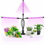 LEDISSIMO Növénynevelő LED lámpa , 3 karos , 12 Watt , USB , csiptethető , dimmelhető , időzíthető , IP44 , LEDISSIMO GROW (418009)