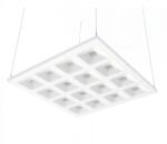 Toshiba LED panel , 600 x 600 mm , 34-40 Watt , 3760-4420lm , 110 lm/W , meleg fehér , UGR