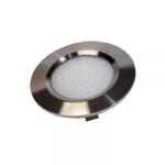 LEDISSIMO LED panel , 12V DC , 6W , 320 lumen , természetes fehér , fényes króm , EPISTAR chip , 5 év garancia (409816)