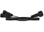EMOS Elosztó kábel , sorolható , LED fényfüzérhez , beltéri/kültéri , 0.5 m , fekete , standard (D1ZB03)