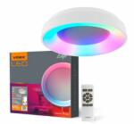 Videx LED lámpatest , mennyezeti , 72W , RGB , CCT , dimmelhető , fehér , távirányítóval , VIDEX , EDGE (VLE-ERC-RGB-72W)