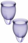 Satisfyer Feel Confident Menstrual Cup менструална чаша Purple