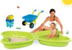 Smoby Set nisipar Fluture Smoby cu jet de apă şi roabă cu set de găleată de la 24 luni (SM310143-1)