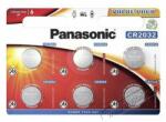 Panasonic CR2032 3V lítium gombelem 6db/csomag - digitalko