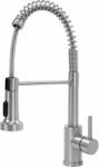 Rea Baterie bucatarie cu dus flexibil crom periat Rea Colin (5902557385782)