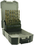 Strend Pro Prémium fémfúró készlet, 1-10 mm 19 db-os, HSS, DIN338 (4200549)