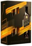 Johnnie Walker Black Label Whisky (DD+2 Pohár) [0, 7L|40%]