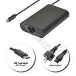 Dell 20V 3.25A / 15V 3A / 9V 3A / 5V 3A / (65W) USB-C (Type-C) gyári új töltő (0M1WCF)