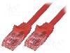LogiLink Cablu patch cord, Cat 6, lungime 0.25m, U/UTP, LOGILINK - CQ2014U