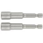 Matrix Mágneses dugókulcs fej csavarozóba 8x65mm 2db-os (115739)