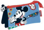  Disney Mickey 3 rekeszes tolltartó 21 cm (ADX15378WD) - gyerekagynemu