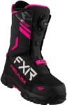 FXR Racing Cizme Snowmobil Damă FXR RACING HELIUM BOA · Negru / Roz