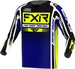FXR Racing Tricou Enduro FXR RACING CLUTCH PRO MX · Albastru / Alb / Negru / Galben-Fluo
