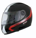 Kiwi Cască Moto Integrală KIWI K710F TROPHY · Negru / Alb / Roșu