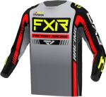 FXR Racing Tricou Enduro FXR RACING CLUTCH PRO MX · Gri / Negru / Roșu / Galben-Fluo