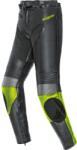 Sixgear Pantaloni Moto din Piele SIXGEAR PHOENIX · Negru / Verde-Fluo / Gri