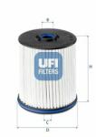 UFI filtru combustibil UFI 26. E2X. 02 - centralcar