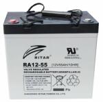 Ritar Оловна батерия RITAR (EV12-55), AGM, 12V, 55Ah, За електрически колички (RITAR-EV12-55) - Allstore