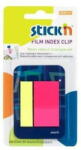 Stick'n Film index autoadeziv 45 x 12mm + 45 x 25 mm, 2 x 25 file/set, Stick"n - 2 culori neon (HO-21381)