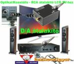 Somogyi Elektronic Home Optikai Koaxiális RCA átalakító LCD TV-hez DAC DTA AUDIO
