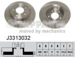 NIPPARTS Disc frana NIPPARTS J3313032 (J3313032)