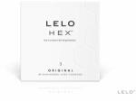 Secura Lelo Hex - Prezervative Premium cu Structură Hexagonală 3 Bucăți