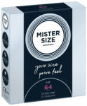 Secura Mister Size - Prezervative Diametru Mare 64 mm 3 Bucăți