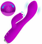 Orion Dorin Limbă Iute - Vibrator tip iepuraș cu simulator de cunilingus Vibrator