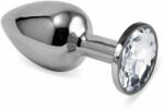 Orion Rosebud Classic - Dop Anal Metalic cu Model de Cristal, 6, 8 cm