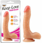 Orion Dildo de Poezie - Dildo Realist cu Testicule și Ventuză, 20 cm Dildo