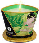 Orion Shunga Candle Green Tea - Lumânare de Masaj cu Aromă de Ceai Verde, 170 ml